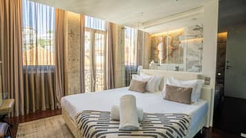 Coffres-forts dans les chambres, bureau, rideaux occultants