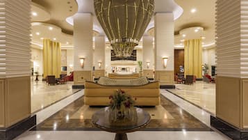 Sala de estar en el lobby