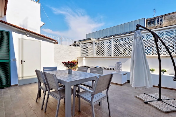 Apartment, 2 Bedrooms, Terrace | Terrace/patio