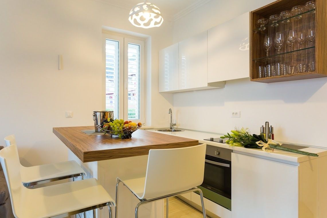 Comfort-Apartment, 1 Schlafzimmer, Terrasse, Meerblick | Eigene Küche | Kühlschrank, Herdplatte, Wasserkocher, Kochgeschirr/Geschirr/Besteck