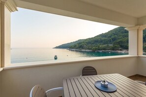 Comfort Apartment, 1 Bedroom, Terrace, Sea View | Balcony