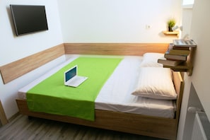 Comfort Double Room, City View | Premium bedding, iron/ironing board, free cots/infant beds