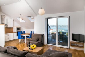 Departamento, 3 habitaciones, balcón, vista al mar | Vista desde la habitación