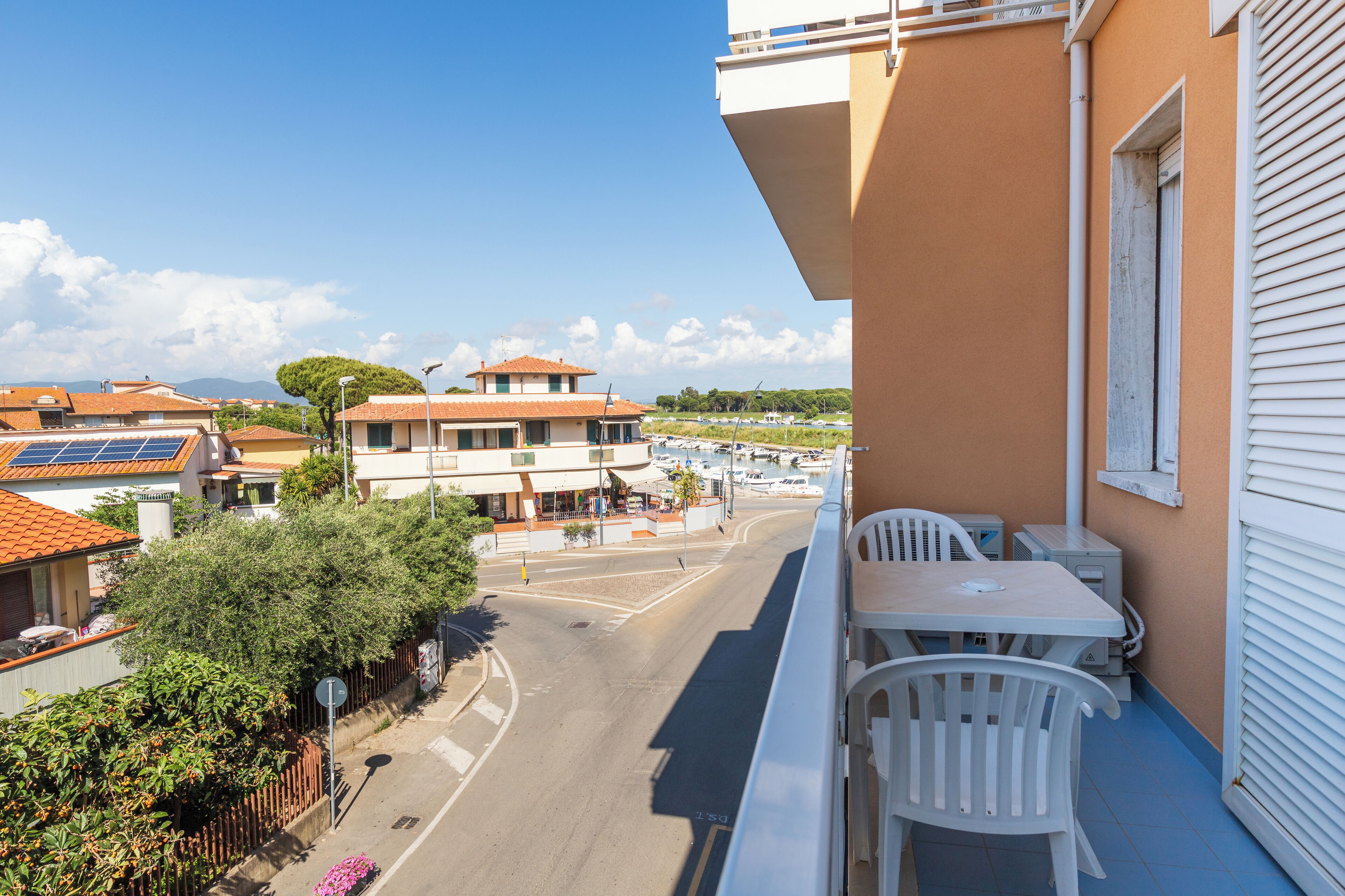 Studiolejlighed | Udsigt fra balkon