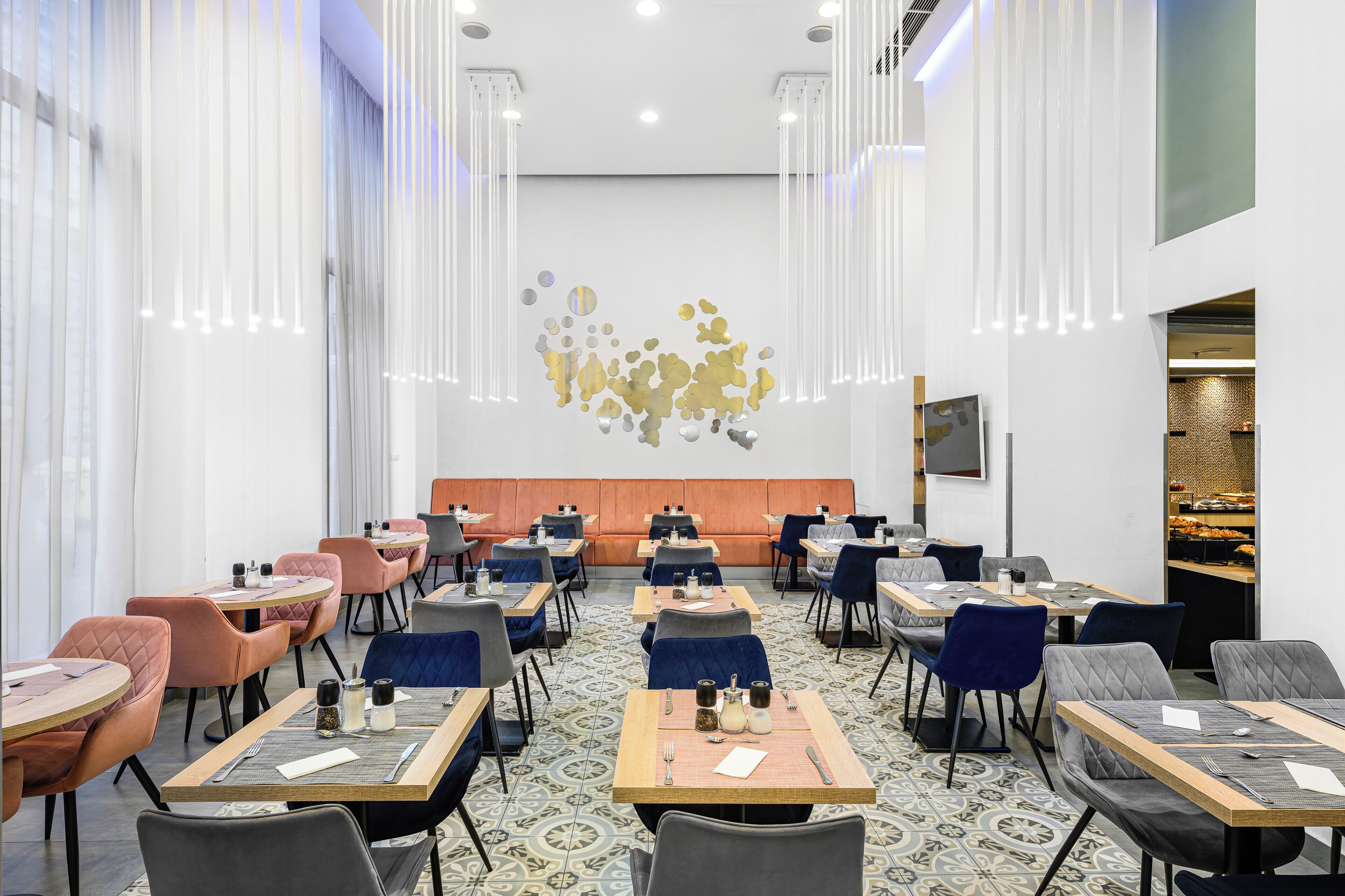 daily buffet breakfast (eur 15 per person)