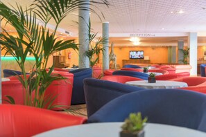 Sitteområde i lobbyen