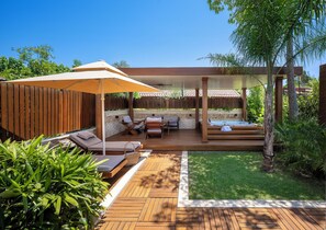 デラックス バンガロー | ミニバー、セーフティボックス (室内)、デスク、防音設備