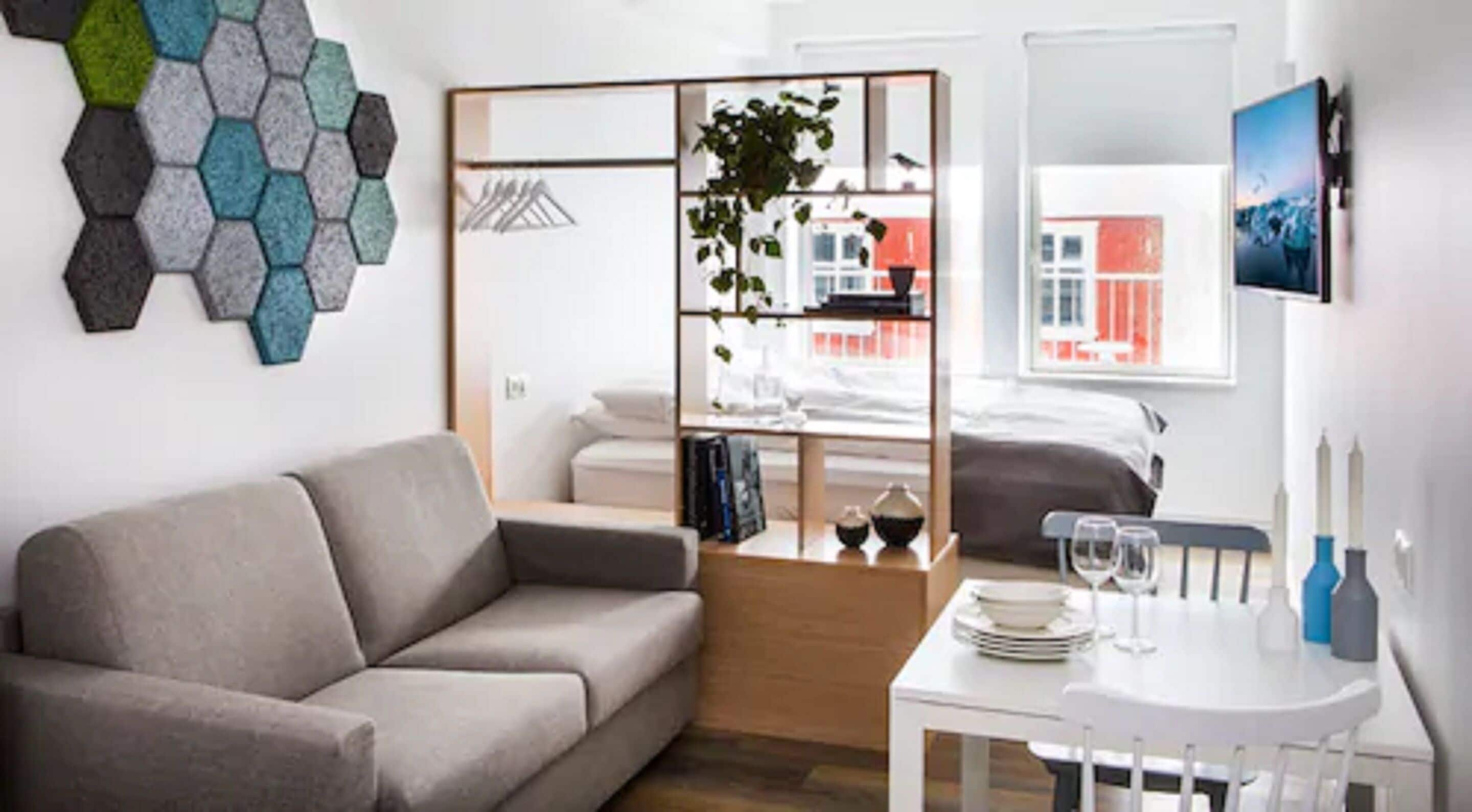 Estudio familiar | Cortinas opacas, sistema de insonorización, wifi gratis y ropa de cama