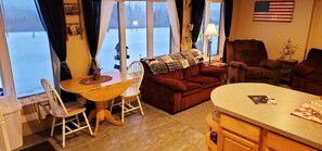 Deluxe Room, Mountain View | Living area | Flat-screen TV - Bear Rock Suites (Colebrook)