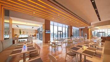 Free buffet breakfast