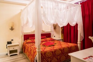 Exclusive-Suite, 1 King-Bett | Italienische Bettbezüge von Frette, hochwertige Bettwaren