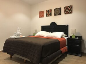 1 habitación y ropa de cama de alta calidad 