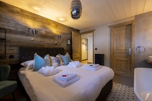 Familie appartement | Luxe beddengoed, een kluis op de kamer, individueel gedecoreerd
