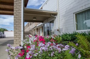 Property grounds - Plains Motel (Brooks)