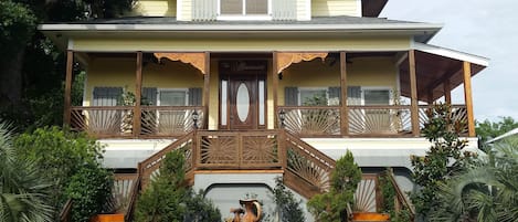 Majoituspaikan julkisivu