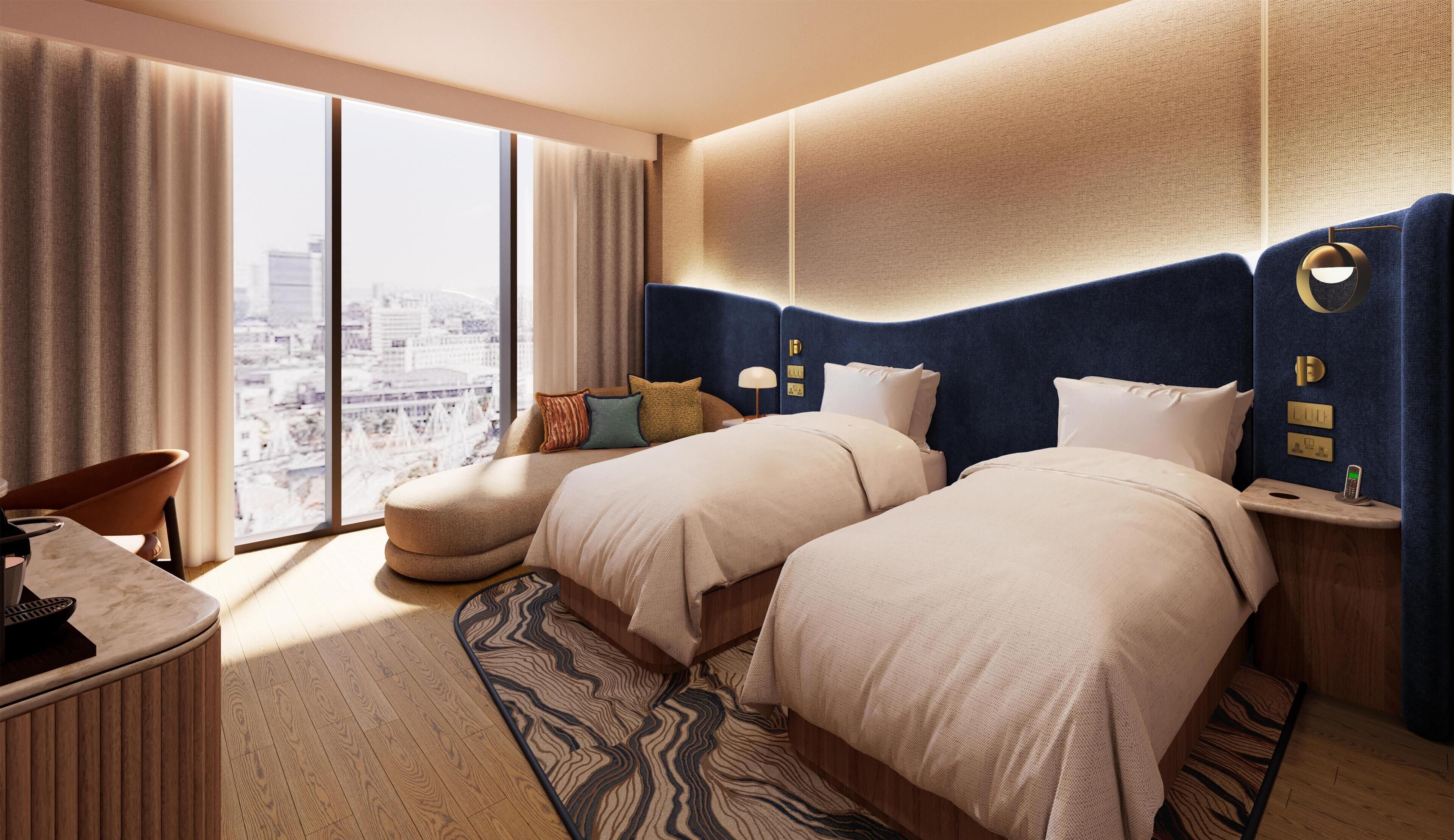 Executive Room, 2 Twin Beds | Premium bedding, in-room safe, desk, laptop workspace