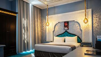 Panoramic Suite (Corniche view ) | Premium bedding, pillowtop beds, minibar, in-room safe