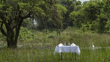 Daily continental breakfast (USD 8 per person)