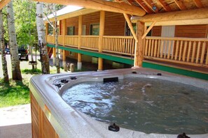 야외 스파 욕조