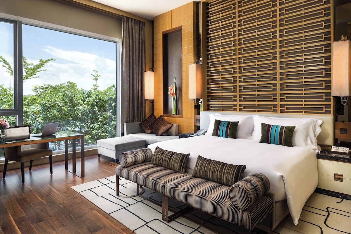 Bộ trải giường bằng vải cotton Ai Cập, bộ đồ giường cao cấp, minibar 