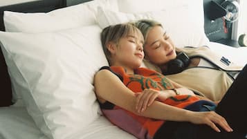 樓中樓客房, 1 張加大雙人床, 非吸煙房, 城市景觀 | 羽絨被、迷你吧、客房內保險箱、書桌