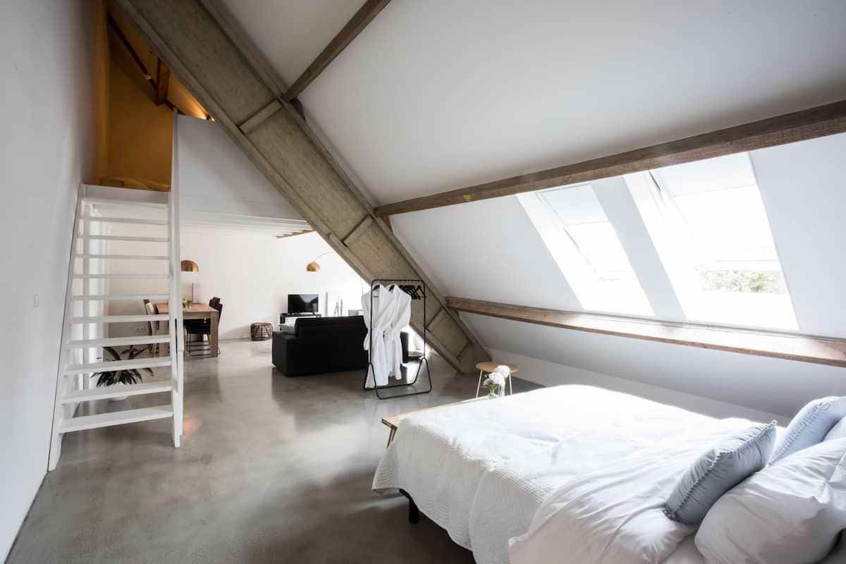 Condo, bếp nhỏ (Janneke) | 1 phòng ngủ, bộ đồ giường cao cấp, minibar, két bảo mật tại phòng 