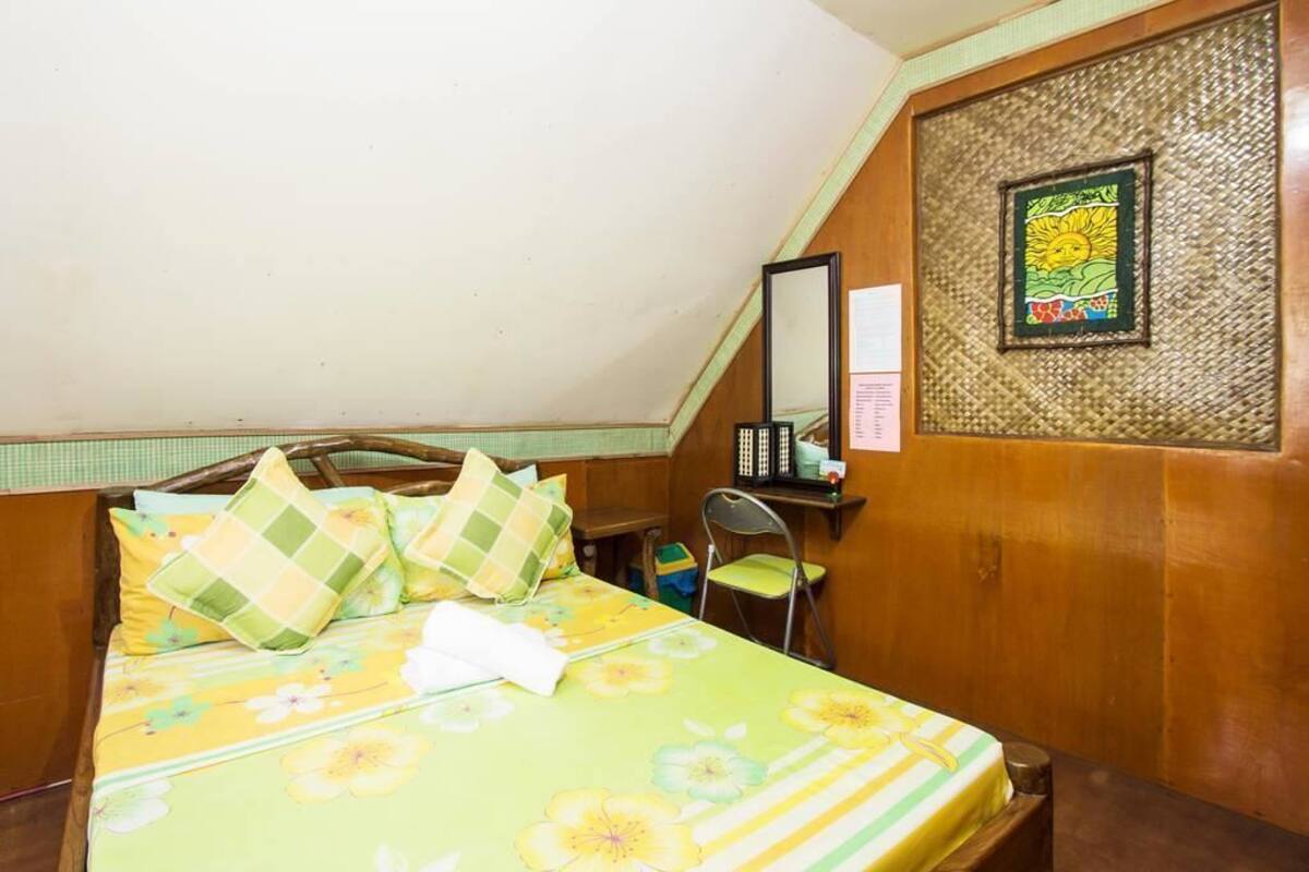 Individually decorated, individually furnished, rollaway beds