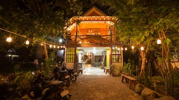 Family Room | Front of property – evening/night
