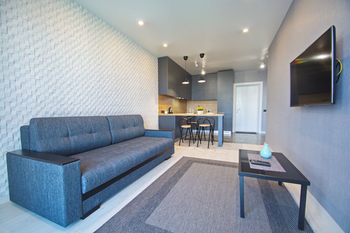 Business Apartment, 1 Bedroom, Kitchen (Makaenka, 12b-148) | 1 bedroom, individually decorated, individually furnished