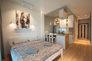 Appartement Élite | Coin séjour | Télévision LCD