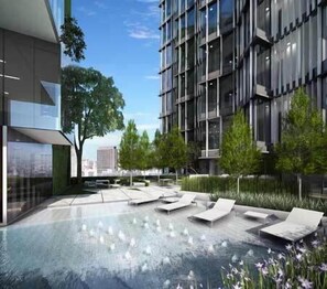 Outdoor pool - Siamese Ratchakru Residence (Bangkok)