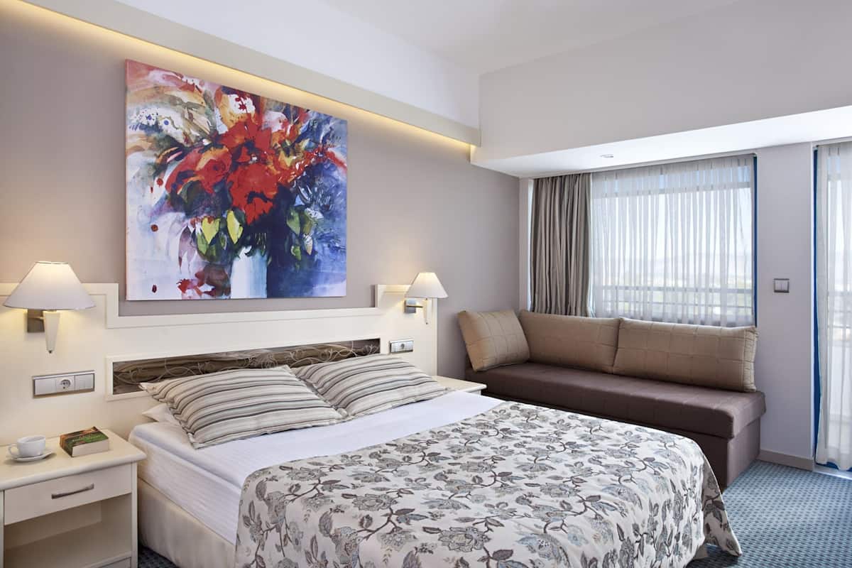 Main Building Land View Room | 1 chambre, articles de minibar gratuits, coffre-fort, bureau