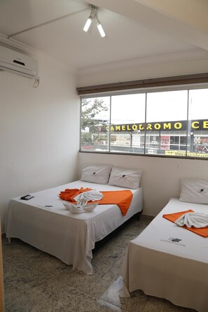 Free WiFi, bed sheets