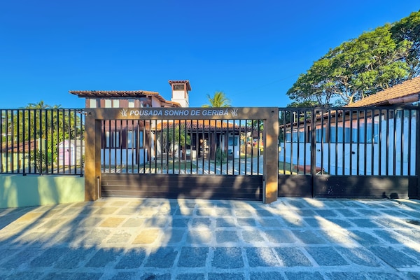 Fassade der Unterkunft