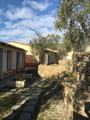 Overnattingsstedets uteområder