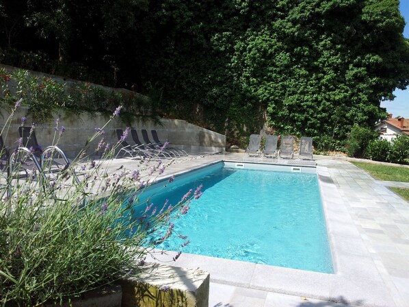 Seasonal outdoor pool