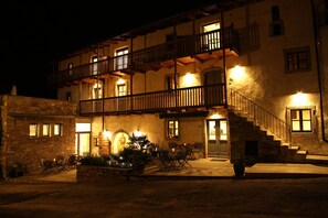 Front of property – evening/night
