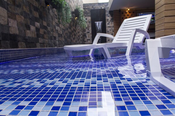 Alberca al aire libre 