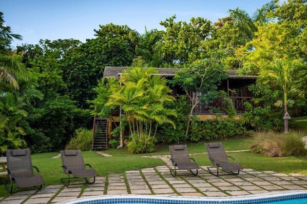 Casa de campo, 1 habitación, vistas al mar | Vistas al jardín