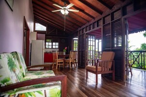 Casa de campo, 2 habitaciones, vistas al mar | Zona de estar