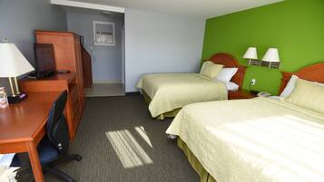 Free WiFi, bed sheets