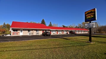 Façade de l’hébergement