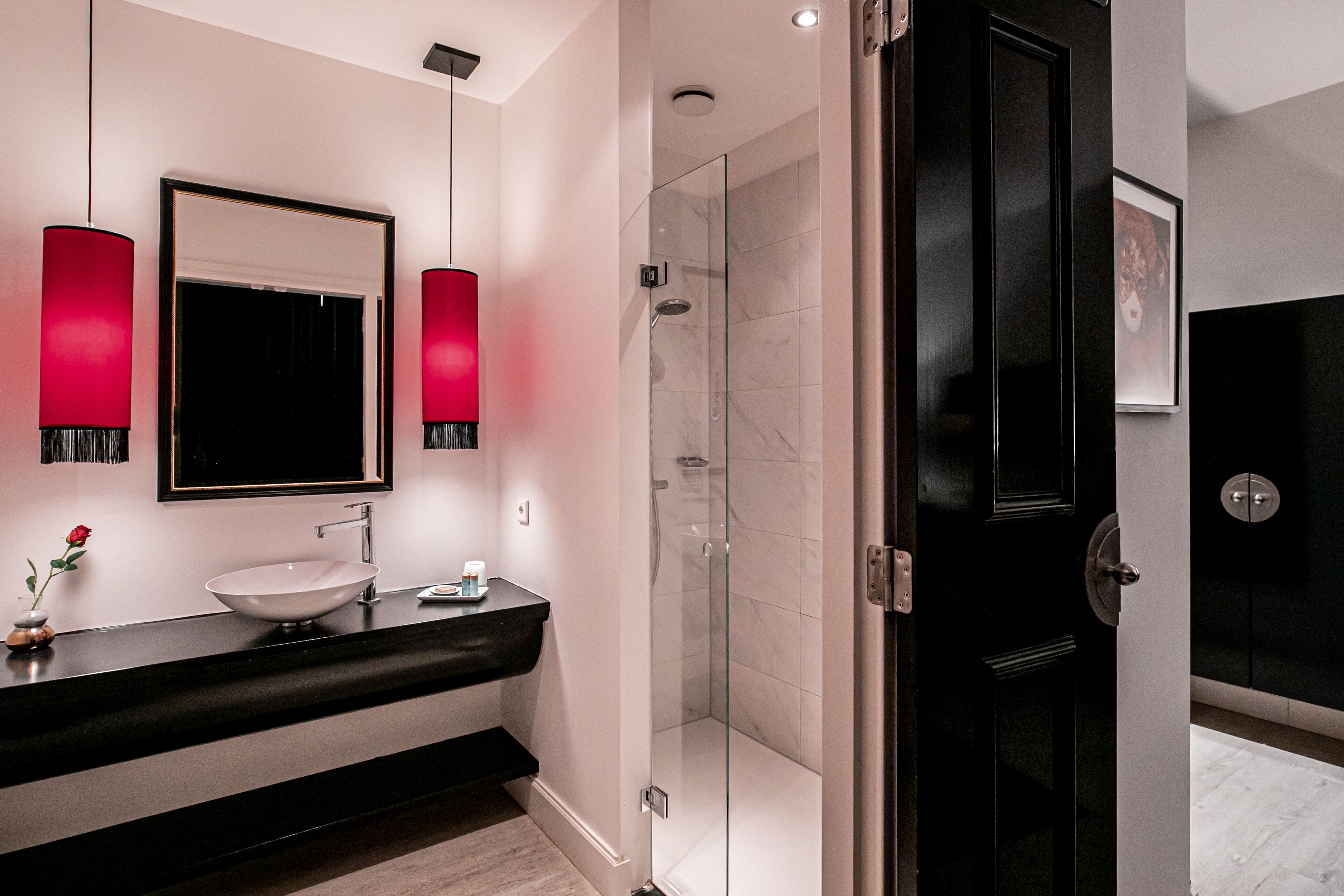 double room | bathroom | free toiletries, hair dryer, towels