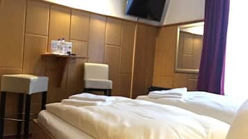1 habitaciĂłn, ropa de cama de alta calidad y cubrecamas