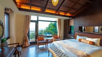 Individually decorated, individually furnished, desk, blackout curtains