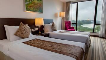 1 habitación, minibar, caja de seguridad en la habitación y escritorio