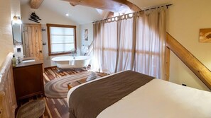 Cabaña | 1 dormitorio, decoración individual, mobiliario individual