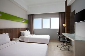 Superior Room, 2 Twin Beds | In-room safe, desk, iron/ironing board, free WiFi - Hotel Santika Cikarang (Cikarang)