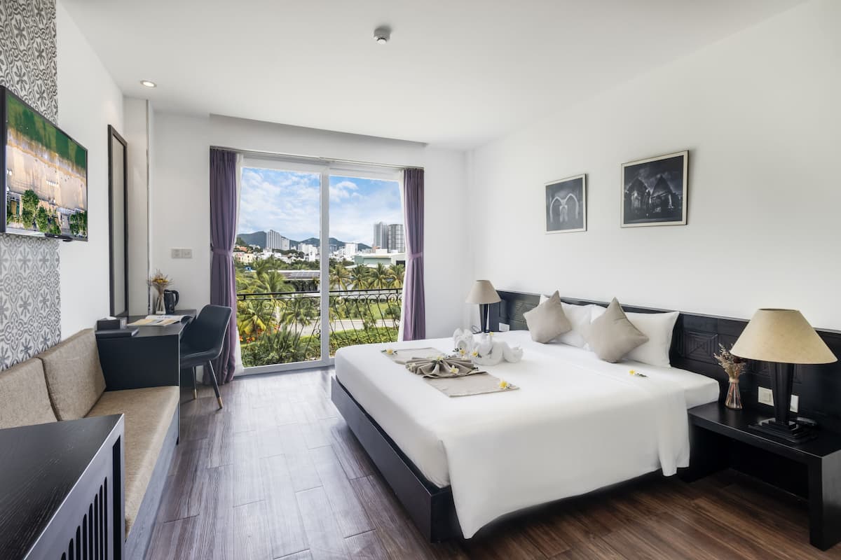 2 habitaciones, minibar y caja de seguridad en la habitación