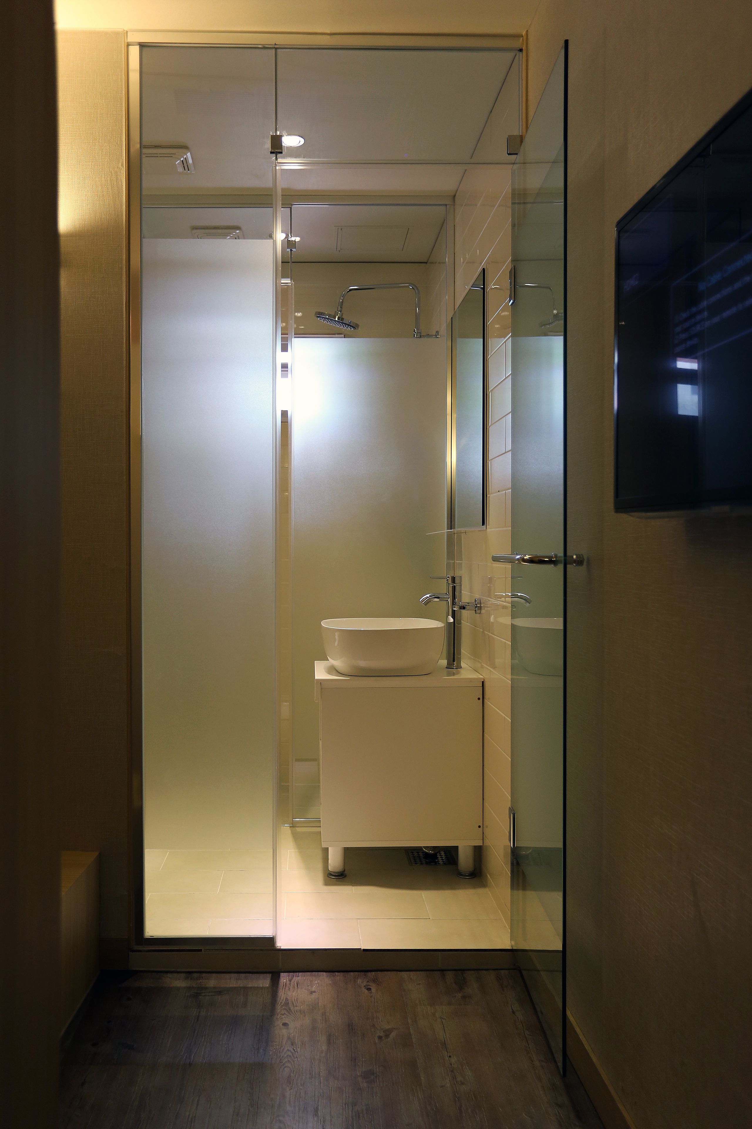 duplex twin  | bathroom sink